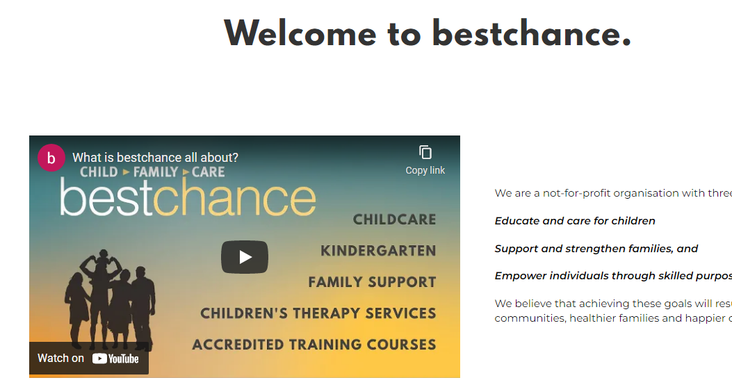 bestchance - Early Learning Centres Melbourne
