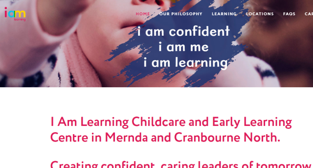 i am learning - Early Learning Centres Melbourne