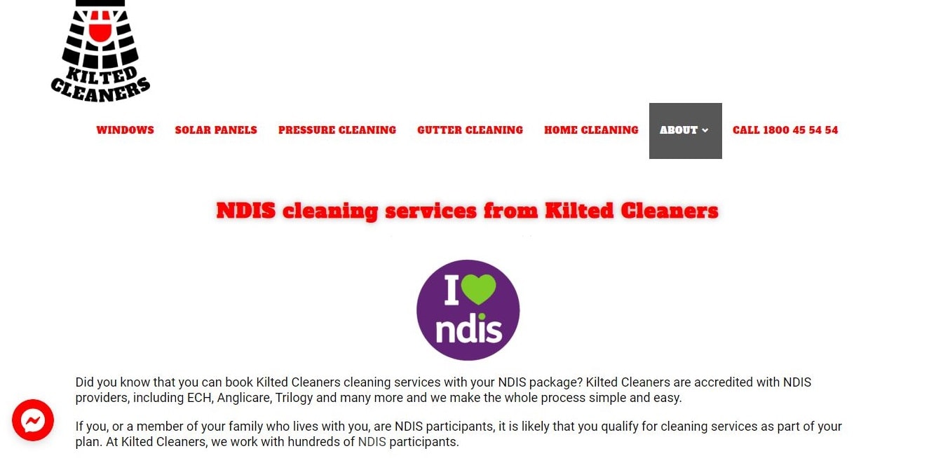 kilted cleaners