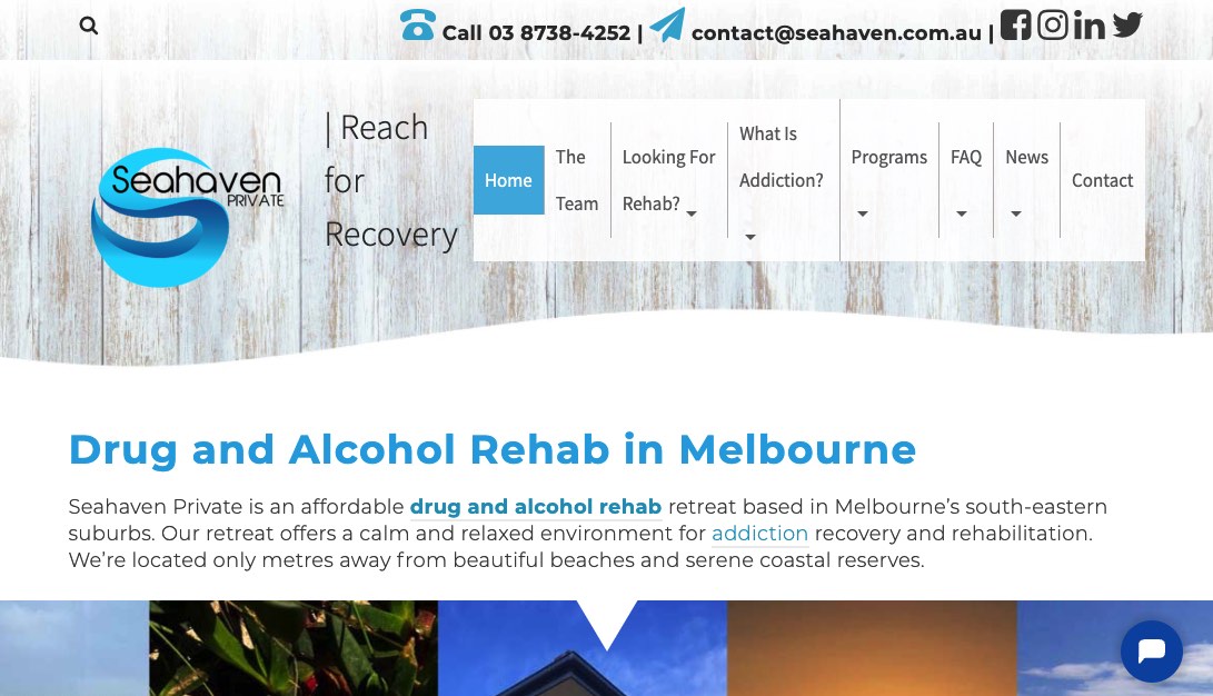 sea haven drug & alcohol rehab treatment clinic melbourne
